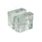Hello Honey® Clear Glass Cube Place Card Holders with Paper Cards, 6ct.